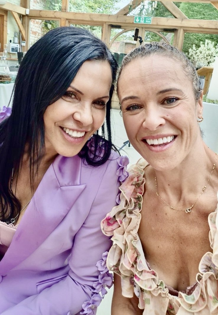 Maria Scotland (left) and her sister Melanie Scotland (right), smiling