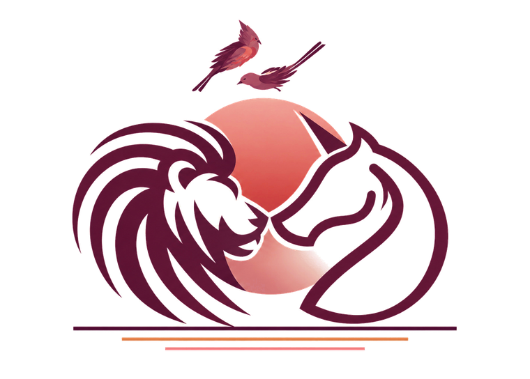 AgreeReady logo: a lion and unicorn meeting at sunrise with two sparrows above